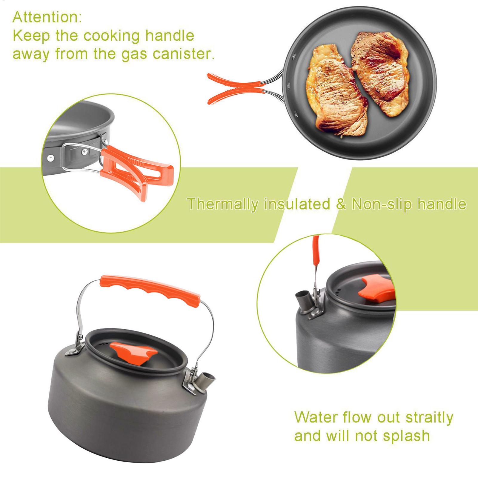 Backpacking Cooking Set Campin - Camping Cooking Knife Set recension och pris