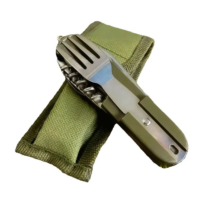 Stainless Steel 7-in-1 Camping - Camping Cooking Knife Set recension och pris