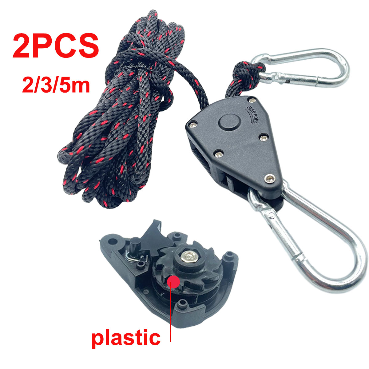 4mm Camping Tent Tie Down Rope - Camping Cooking Hanger recension och pris