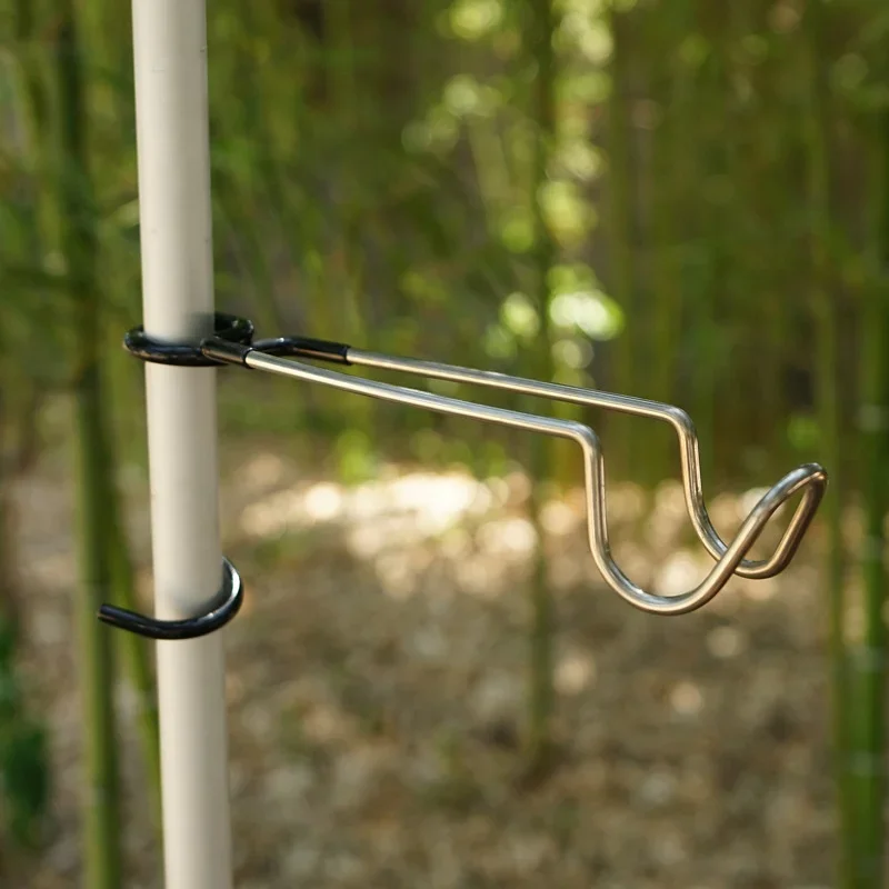 Portable Stainless Steel Light - Camping Cooking Hanger recension och pris