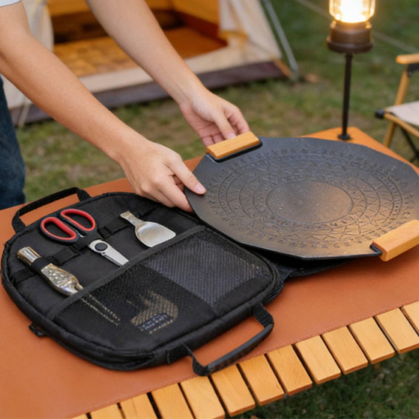 Frying Pan Storage Bag Portabl - Camping Cooking Pan recension och pris