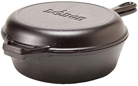 2-in-1 Cast Iron Combo Cooker: - Skillet Cast Iron Camp recension och pris