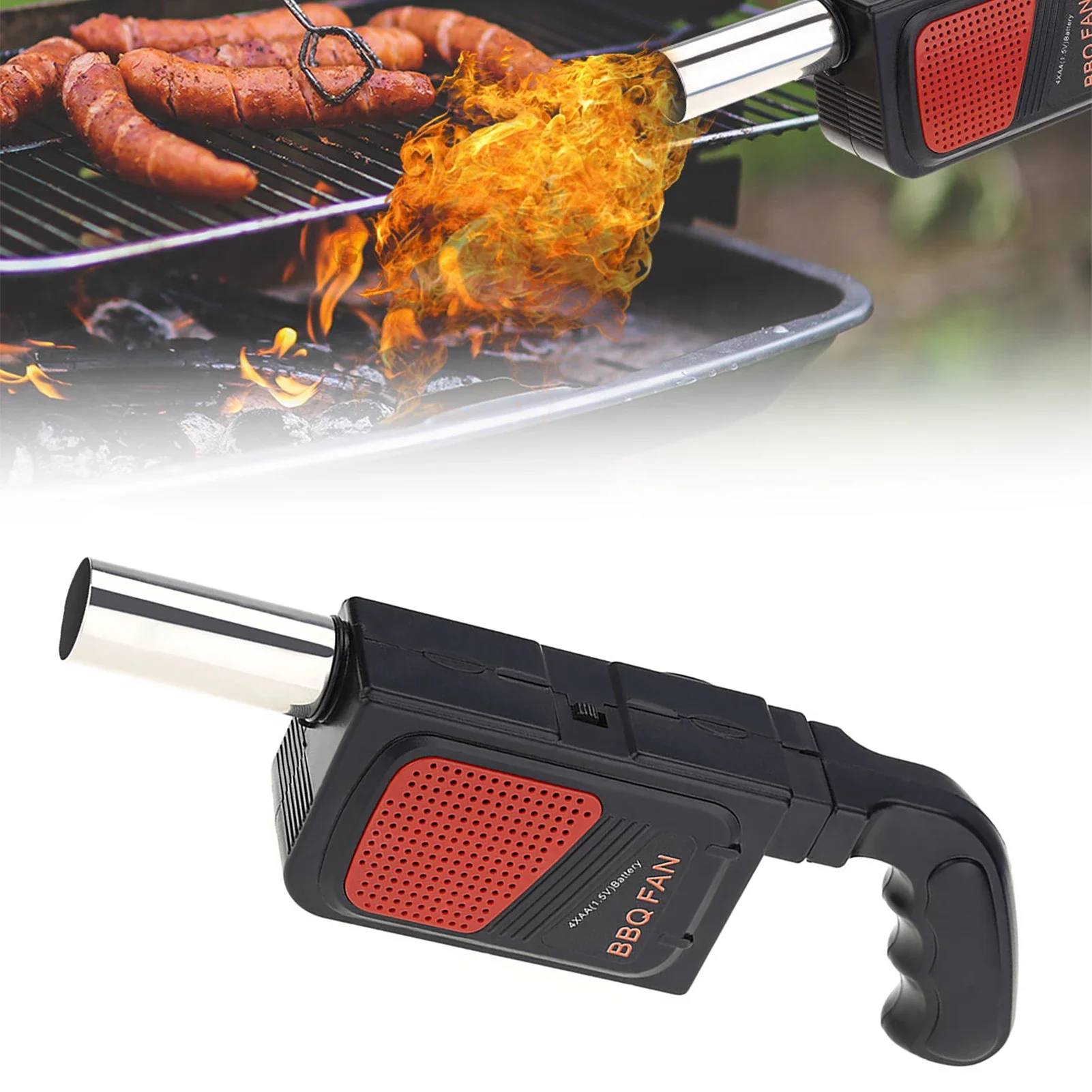 Portable Handheld Electric BBQ - Camping Cooking Equipment recension och pris