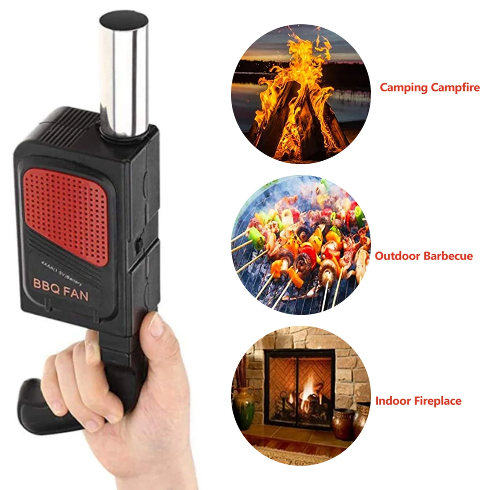 Portable Handheld Electric BBQ - Camping Cooking Equipment recension och pris