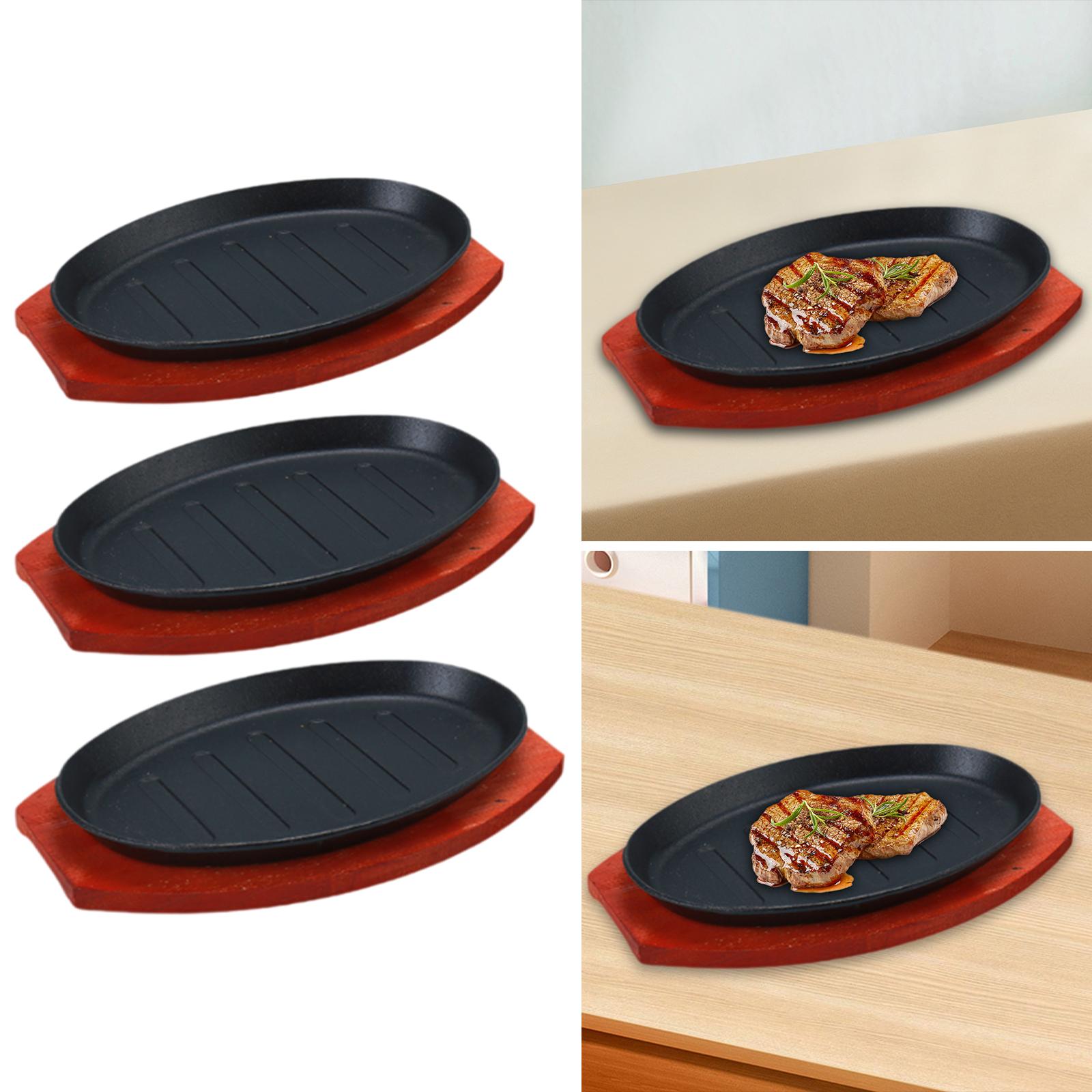 Cast Iron Steak Plate Griddle  - Skillet Cast Iron Camp recension och pris