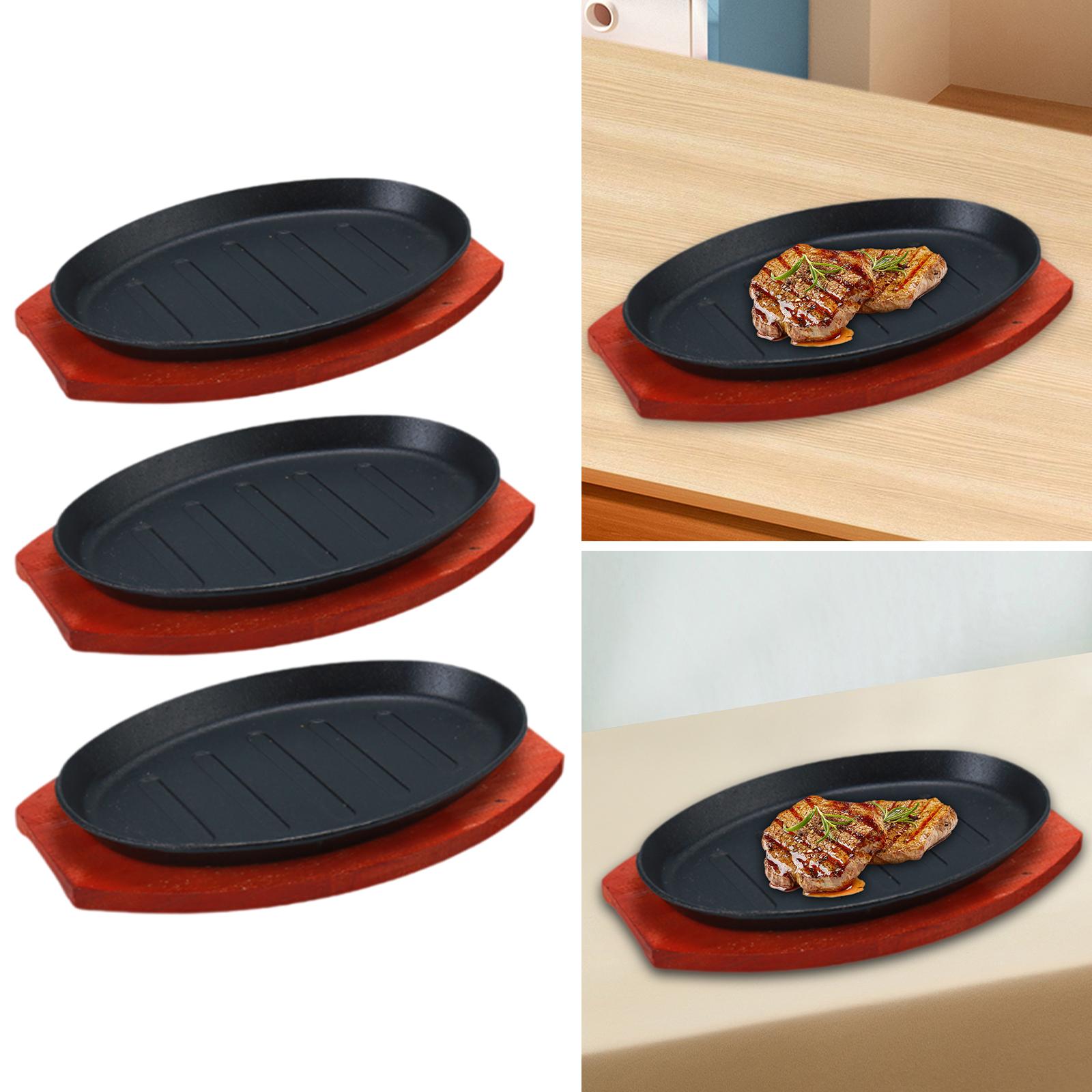 Cast Iron Steak Plate Griddle  - Skillet Cast Iron Camp recension och pris