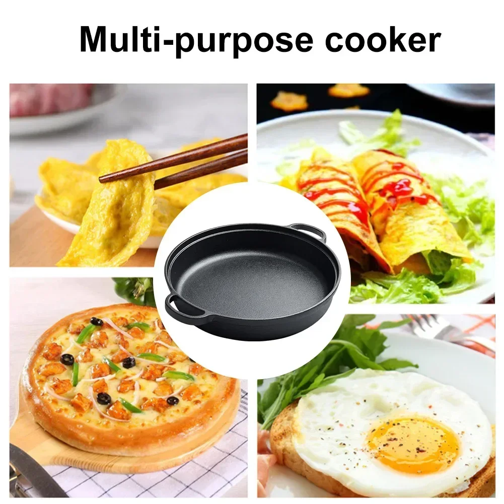 Cast Iron Dutch Oven with Skil - Skillet Cast Iron Camp recension och pris