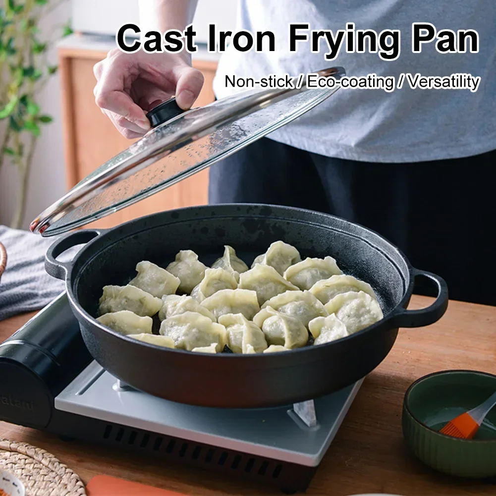 Cast Iron Dutch Oven with Skil - Skillet Cast Iron Camp recension och pris