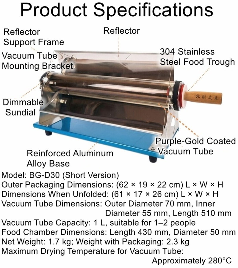 Portable Solar Cooker, Solar B - Solar Oven Camp recension och pris