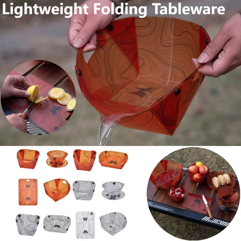 Foldable Camping Tableware Por - Camping Cooking Recipes recension och pris