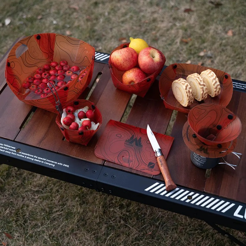 Foldable Camping Tableware Por - Camping Cooking Recipes recension och pris
